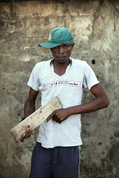 Former child soldier Moses Kollie, Liberia, January/February 2013, ©Robin Hammond/Panos