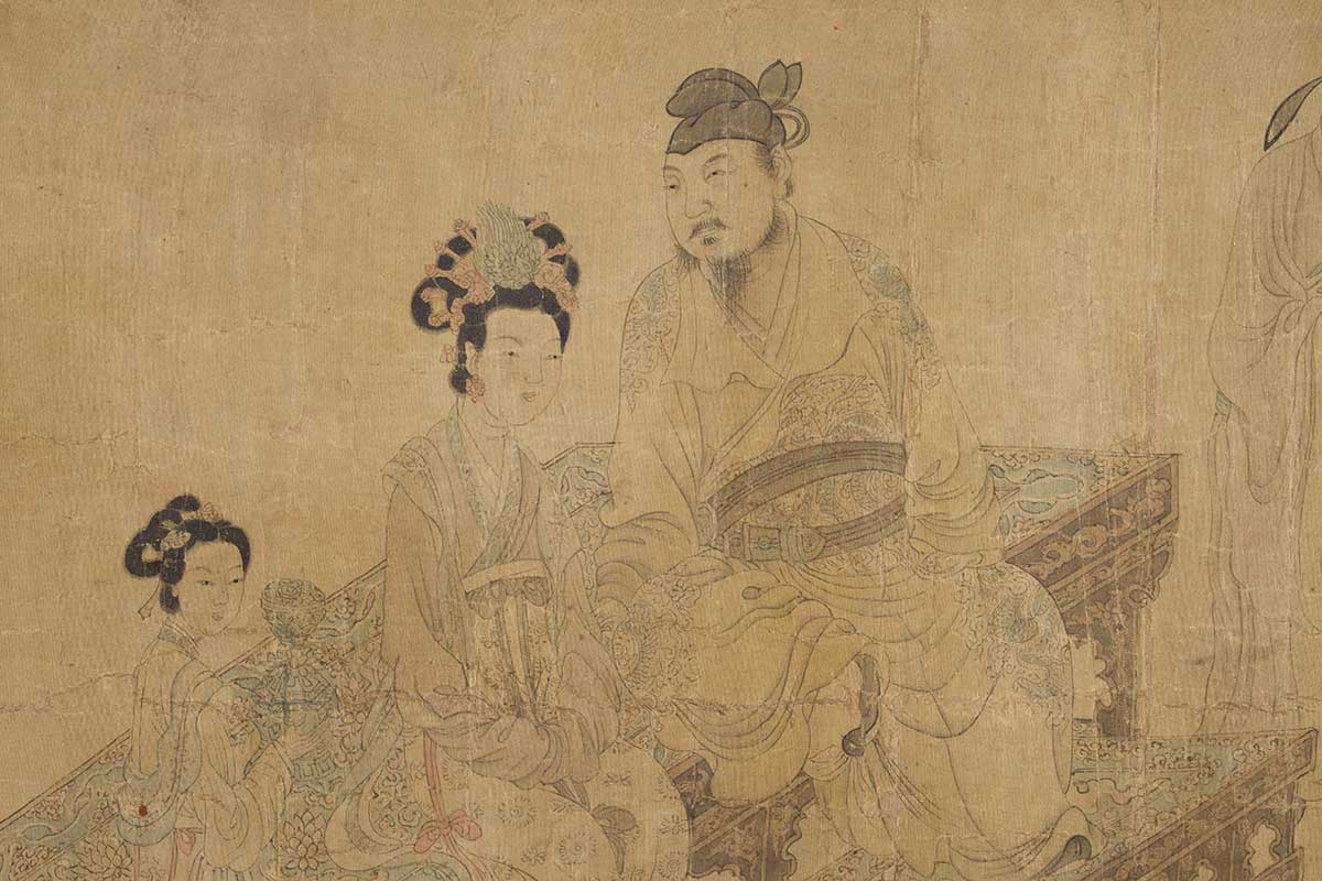 Ming Huang and Yang Gueifei Listening to Music, (detail) 1368–1400