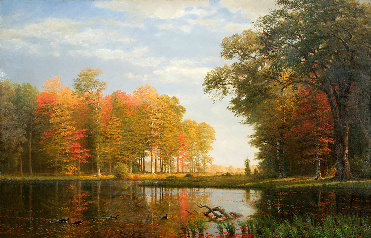 Albert Bierstadt (1830–1902), Autumn Woods, 1886