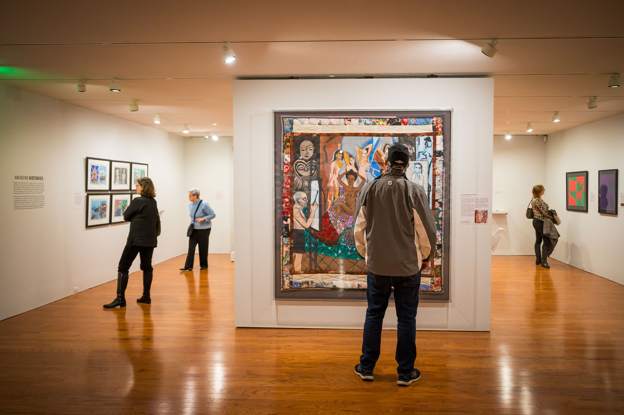 A view of 'Faith Ringgold: Freedom to Say What I Please' exhibition gallery