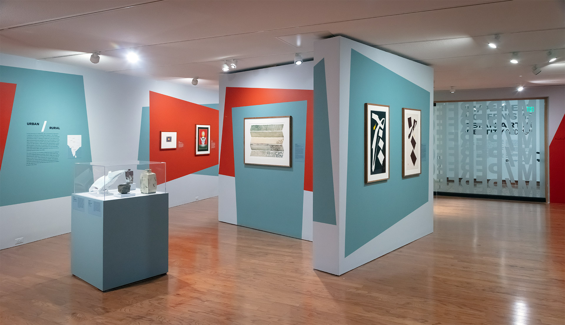 Gallery view of Im/Perfect Modernisms exhibition 