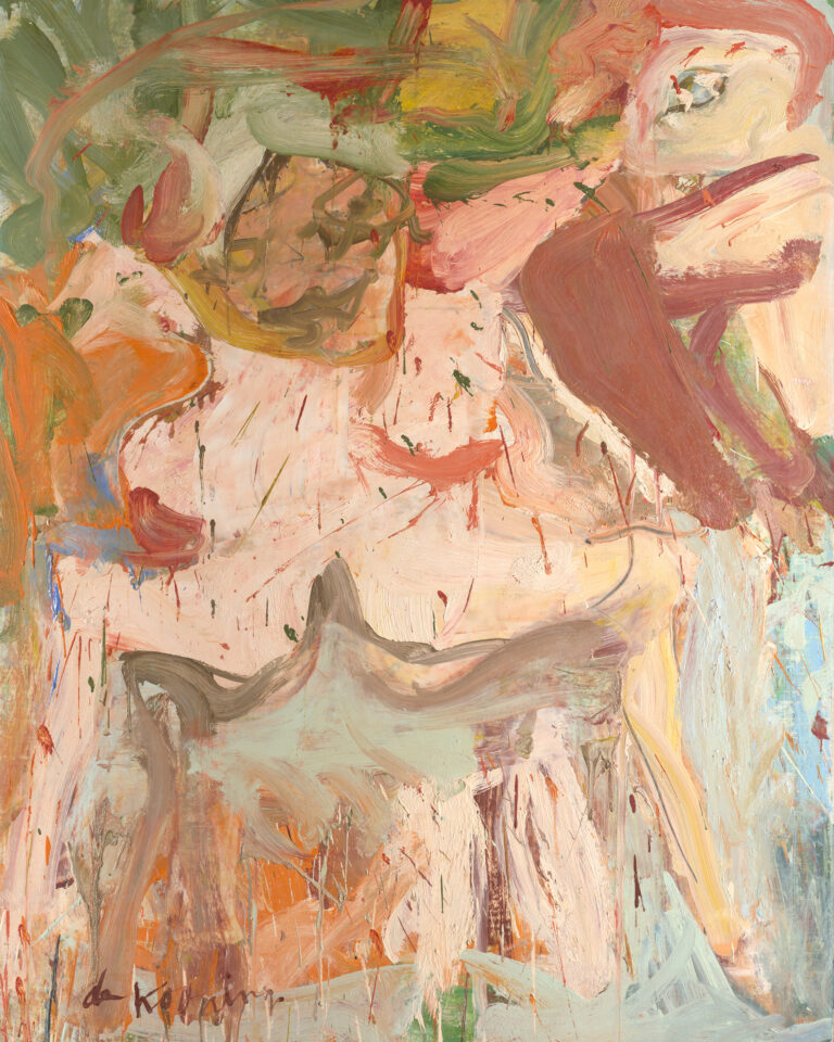 Willem De Kooning, 'The Visit', 1966–7, oil paint on canvas