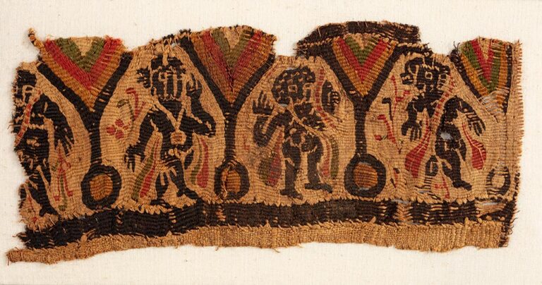 Tapestry, Peruvian, cloth